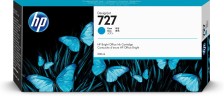 Картридж HP №727 (F9J76A) оригинальный для HP DesignJet T1500/ T1530/ T2500/ T2530/ T3500/ T920/ T930, голубой, 300 мл