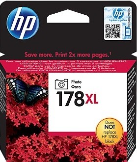 Картридж HP PS C5383/C6383/D5463/B8553 (CB322HE) фото-черный  №178XL