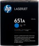 Картридж HP CE341A (651A) оригинальный для принтера HP Color LaserJet Enterprise 700 MFP M775 cyan, 16000 страниц