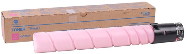 Картридж Konica-Minolta TN-216M (A11G351) оригинальный для принтера Konica-Minolta bizhub C220/ C280, пурпурный, 26000 стр.