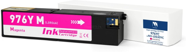 Картридж NV Print №976YC (NV-L0S30YC) Magenta для HP PageWide Managed P55250dw/ P57750dw, пурпурный, 16000 стр. 