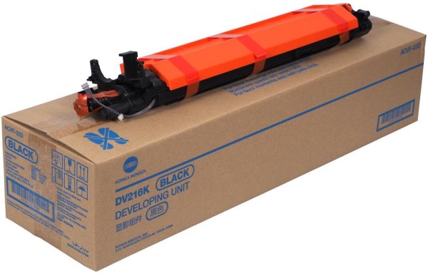 Блок девелопера Konica-Minolta DV-216K (DV216K/ ACVF03D/ ACVF-03D) Black оригинальный для Konica-Minolta bizhub C227i/ C257i/ C287i, чёрный, 600 000 стр.
