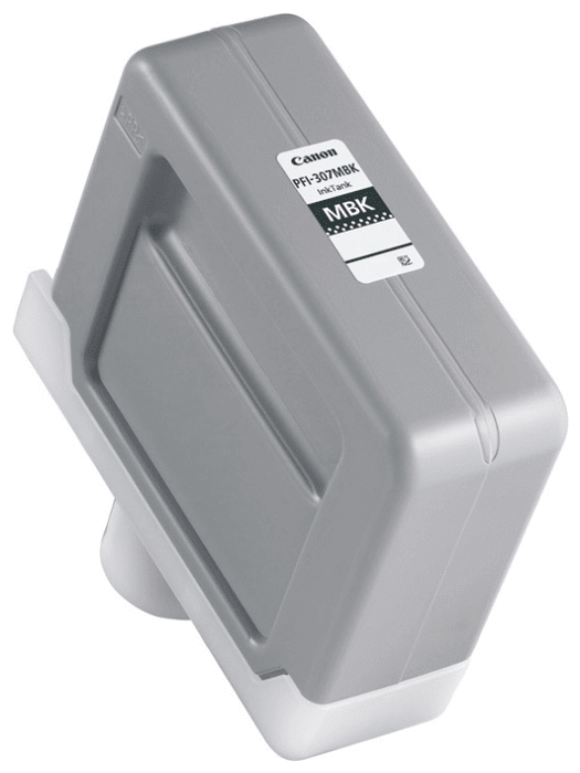 Картридж оригинальный Canon PFI-307MBK 9810B001 для принтера Canon iPF830/ 840/ 850, матовый чёрный, 330 мл (GJ)