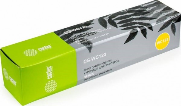 Картридж Cactus 006R01182 (CS-WC123) для принтеров Xerox WorkCentre 133/ M123/ M128/ Pro123 черный 30000 страниц