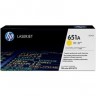 CE342A (651A) оригинальный картридж HP для принтера HP Color LaserJet Enterprise 700 MFP M775 yellow, 16000 страниц