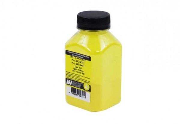 Тонер Hi-Black для HP CLJ CP2025/ Pro 300 M351/ Pro 400 M451, Тип 1.0, Yellow, 80 г, банка