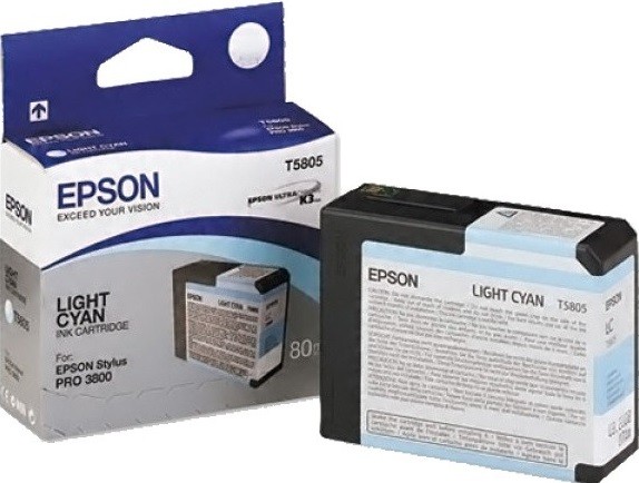 C13T580500 Картридж Epson голубой (Light Cyan) 80 мл.