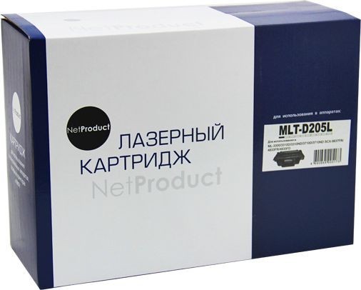 Картридж NetProduct (N-MLT-D205L) для Samsung ML-3310D/ 3310ND/ 3710D/ 3710ND/ SCX-4833, 5K