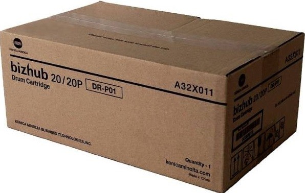 Фотобарабан Konica-Minolta DR-P01 (A32X021) оригинальный для принтера Konica-Minolta bizhub 20/ 20P, чёрный, 25000 стр.