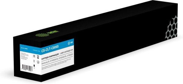 Картридж Cactus CLT-C806S (CS-CLT-C806S) Cyan для Samsung SL-X7400GX/ SL-X7500GX/ SL-X7600GX, голубой, 30000 стр.