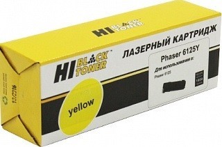 Картридж Hi-Black (HB-106R01337/ 106R01333) для Xerox Phaser 6125, Y, 1K