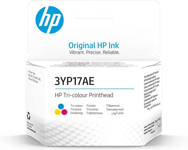Печатающая головка HP 3YP17A Tri-Color Printhead CMY оригинальная для HP Smart Tank 660/ 670/ 700/ 6000/ 7000/ 7300/ 7600, цветная
