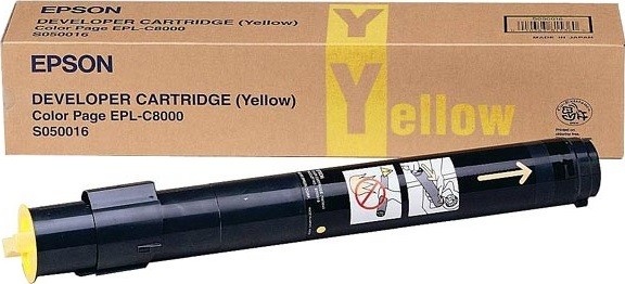 C13S050016 оригинальный картридж Epson для принтера Epson C8000/8200 AcuLaser yellow 