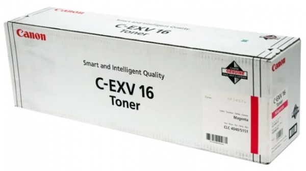 Картридж Canon C-EXV16 M (1067B002) оригинальный для Canon CLC 4040 / 4141 / 5151 пурпурный, 36 000 стр.