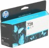 Картридж HP №728 (F9J67A) оригинальный для HP DesignJet T730/ T830, голубой, 130 мл.
