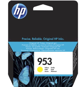 Картридж оригинальный HP 953 (F6U14AE) для OJP 8710/ 8720/ 8730/ 8210, желтый, 700 стр.