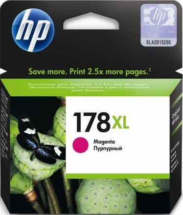 Картридж HP PS C5383/C6383/D5463/B8553 (CB324HE) пурпурный №178XL