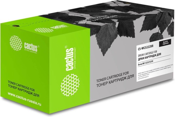 Картридж Cactus 101R00435 (CS-WC5222XR) для принтеров Xerox WorkCentre 5222/ 5230 черный 80000 страниц