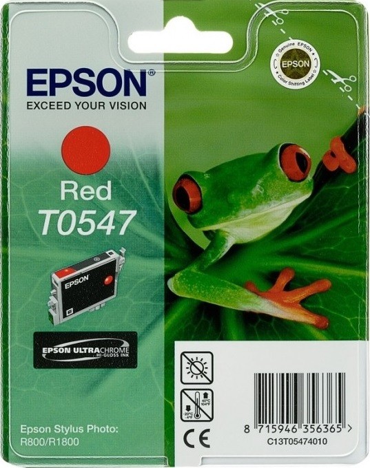 C13T05474010 Картридж Epson T0547 для Stylus Photo R800 (красный) (cons ink)