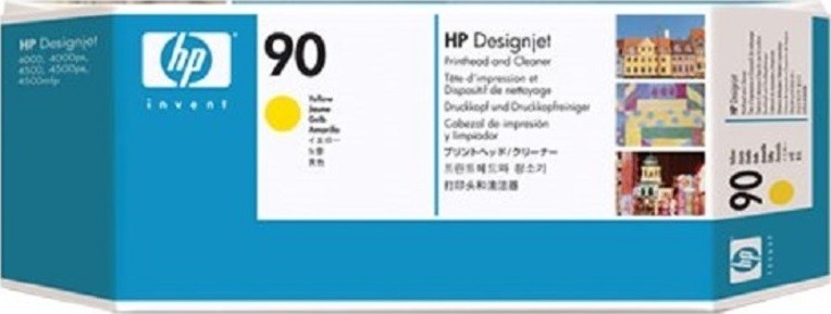 Картридж №90 для HP DJ 4000/4500 (C5057A) желтая головка+чист.кар-ж ТЕХНОЛОГИЯ ОРИГ