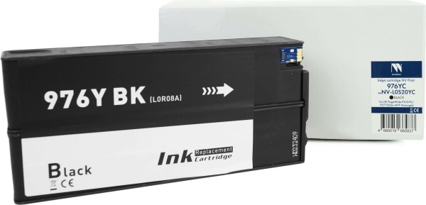 Картридж NV Print №976YC (NV-L0S20YC) Black для HP PageWide Managed P55250dw/ P57750dw, чёрный, 21000 стр.