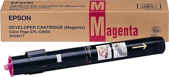 C13S050017 оригинальный картридж Epson для принтера Epson C8000/8200 AcuLaser magenta 