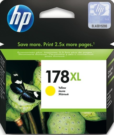 Картридж HP PS C5383/C6383/D5463/B8553 (CB325HE) желтый №178XL