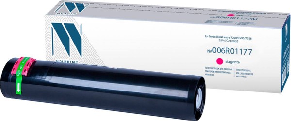 Картридж NVP совместимый Xerox 006R01177 Magenta для WorkCentre 7328/7335/7345/7346/Pro C2128/C2636/C3545 (16000k)