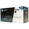 Картридж HP CE250A (504A) оригинальный для принтера HP Color LaserJet CM3530/ CM3530fs/ CP3525x/ CP3525n/ CP3525dn black, 5000 страниц