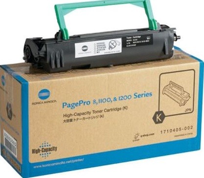 Картридж Konica-Minolta (1710405-002/4152603/4152613) оригинальный для принтера Konica-Minolta PagePro 8/ 1100/ 1200/ 1250, чёрный, увеличенный, 6000 стр.