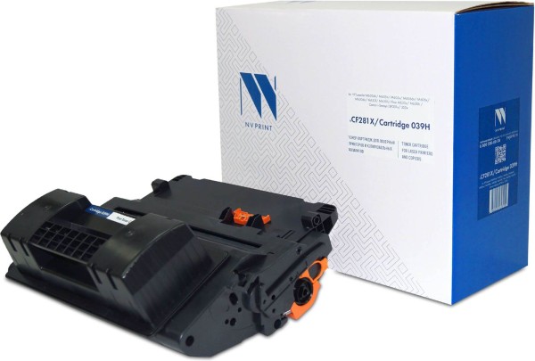 Картридж NV Print CF281X/ 039H (NV-CF281X/NV-039H) для Canon i-Sensys LBP352x/ LBP351x, HP LJ Enterprise Flow MFP M630dn/ M630f/ M630h/ M630z, увеличенный, 25000 стр.