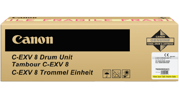 Canon C-EXV8/GPR-11 7622A002AC оригинальный драм-картридж для принтера Canon (CLC/IRC 3200/3220/2620) Dr Unit yellow