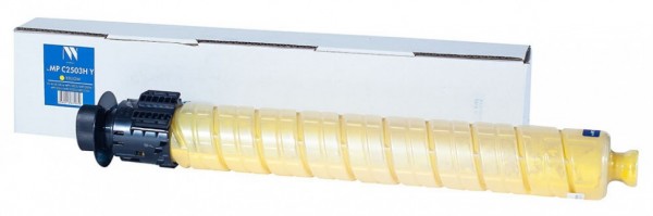 Картридж NV Print MPC2503H Жёлтый для принтеров Ricoh Aficio MPC2003/ MPC2004/ MPC2011/ MPC2503/ MPC2504, 9500 страниц
