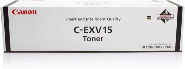 Картридж Canon C-EXV15 0387B002 Black оригинальный для Canon imageRUNNER 7086/ 7095/ 7108, чёрный, 47000 стр.