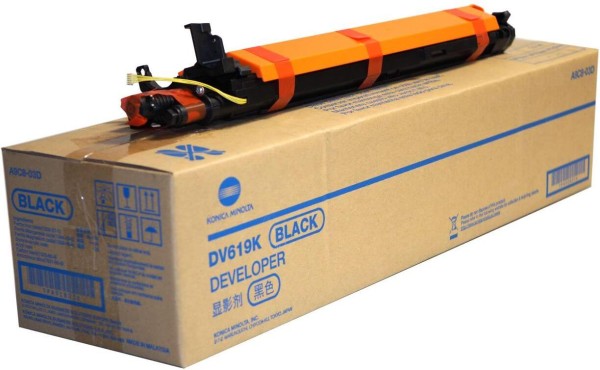 Блок проявки Konica-Minolta DV619K/ DV-619K (A9C803D) оригинальный для Konica-Minolta bizhub C458/ С558/ С658, чёрный, 600 000 стр.
