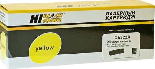 Картридж Hi-Black (HB-CB542A) для HP CLJ CM1300/ CM1312/ CP1210/ CP1215, Y, 1,4K