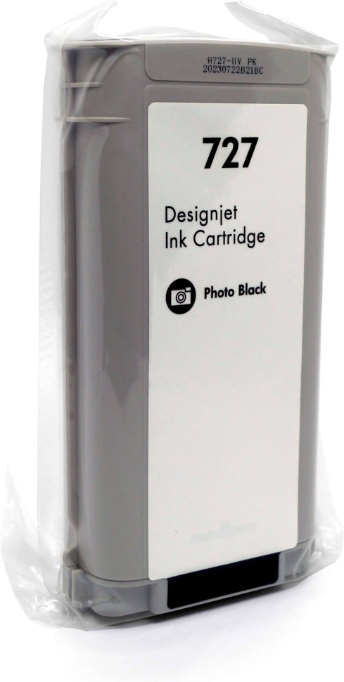 Картридж NV Print №727 (NV-B3P23A) Photo Black для HP DesignJet T920/ T930/ T1500/ T1530/ T2500/ T2530, фото чёрный, 130 мл
