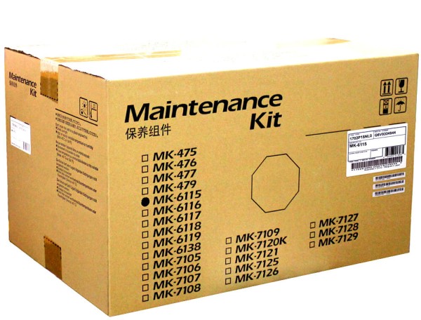 Ремкомплект Kyocera MK-6115 (1702P18NL0) оригинальный для принтера Kyocera Ecosys M4125idn/ M4132idn, 300 000 страниц