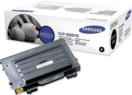 Картридж Samsung CLP-500D7K оригинальный для принтера Samsung CLP-500/ CLP-550, черный, (7000 стр.)