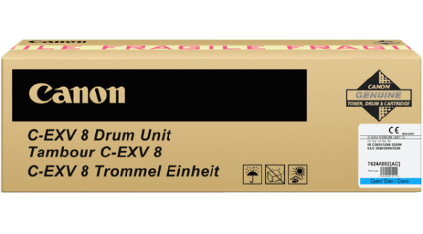 Canon C-EXV8/GPR-11 7624A002AC оригинальный драм-картридж для принтера Canon (CLC/IRC 3200/3220/2620) Dr Unit cyan