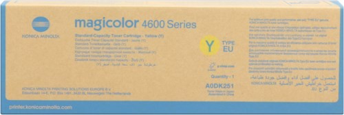 Картридж Konica-Minolta (A0DK251) оригинальный для принтера Konica-Minolta magicolor 4650/ 4690/ 4695, желтый, 4000 стр.
