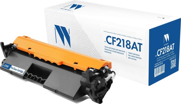 Картридж NV Print CF218A (NV-CF218AT) для принтеров HP LaserJet Pro M104a/ M104w/ M132a/ M132fn/ M132fw/ M132nw, 1400 страниц