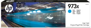 Картридж HP 973X (F6T81AE) Cyan оригинальный для HP PageWide Pro 477dw/ 452dw, голубой, 7000 страниц