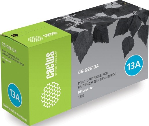Cactus Q2613A Картридж (CS-Q2613A) для принтеров HP LJ 1300/ 1300N, черный 2,5к 