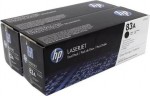 Картридж HP CF283AF/ CF283AD (83A) оригинальный для принтера HP LaserJet Pro M201/ MFP M225/ MFP M125/ MFP M127, чёрный, двойная упаковка 2*1500 страниц