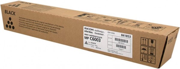 Картридж Ricoh MPC5501E/ MPC5000E (841583/ 842052) оригинальный для Ricoh Aficio MPC4000/ C5000/ С4501/ С5501, черный, 25500 стр.
