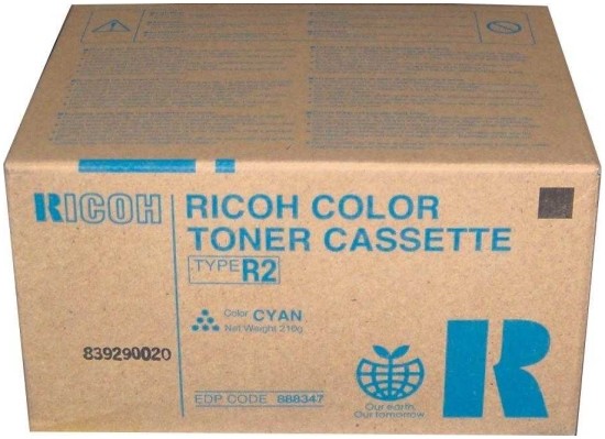 Картридж Ricoh R2 (888347) оригинальный для Ricoh Aficio 3228C/ 3235C/ 3245C, голубой, 10000 стр.