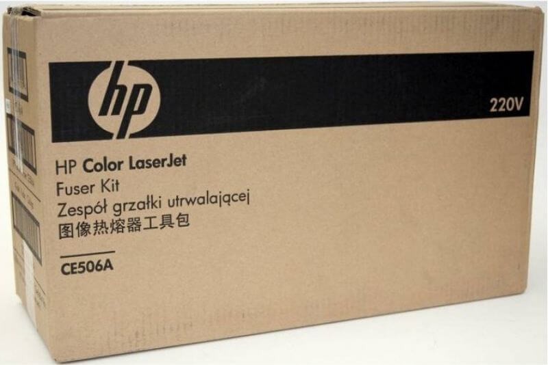 HP CE506A (CF081-67906/ CC519-67918) Комплект модуля термического закрепления Fuser Kit оригинальный для принтера HP Color LaserJet  CP3525, M570, CM3530, M575, M551, 220V, 150000 стр.