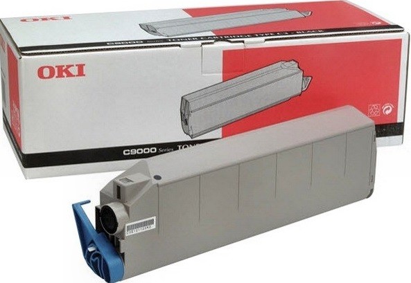 Картридж OKI (41963608/41963678) оригинальный для принтера OKI C9300/ C9500, черный, 15000 стр.