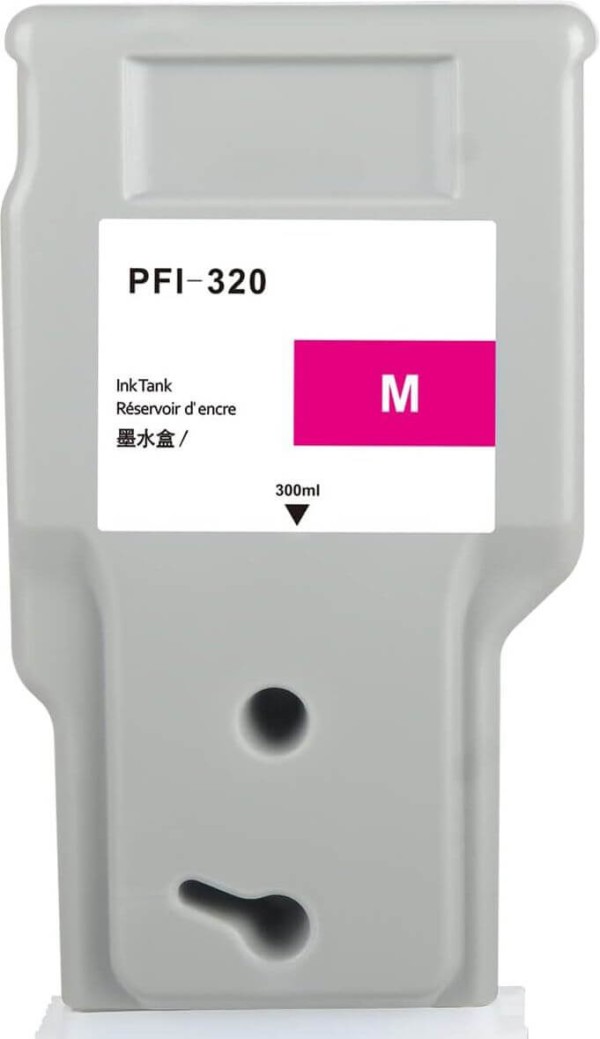 Картридж NV Print PFI-320M (NV-2892C001) Magenta для Canon imagePROGRAF TM-200/ TM-205/ TM-255/ TM-300/ TM-305 пурпурный, 300 мл